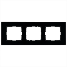 Изображение Рамка 3-постовая, стекло Black Glass